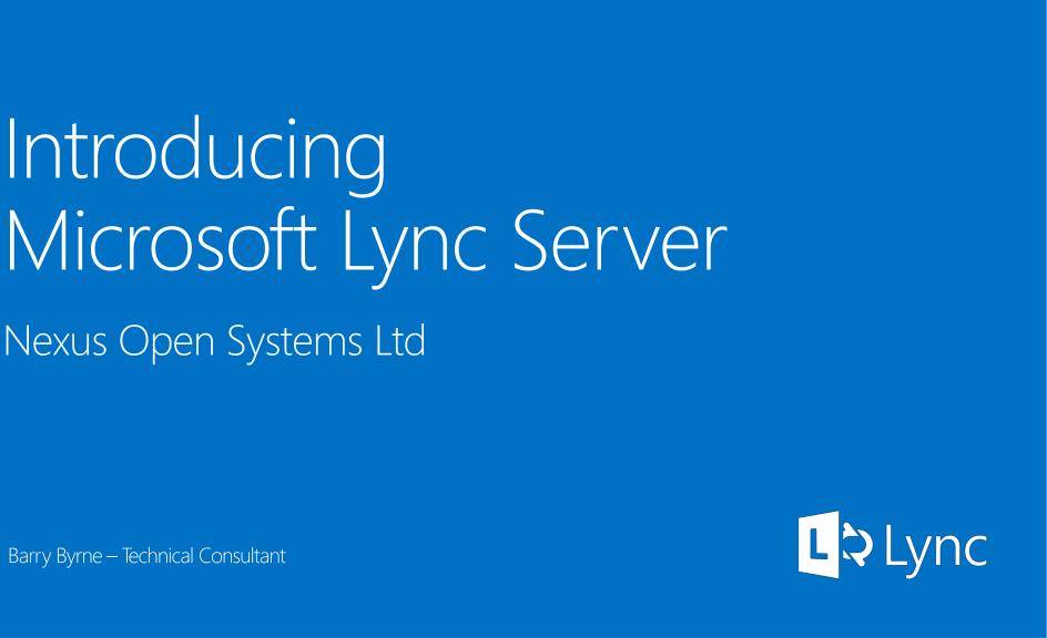 Microsoft Lync Server Standard CAL