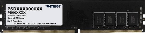 Patriot Memory Signature Line DDR4 16GB 3200MHz CL22 UDIMM Desktop Memory Module