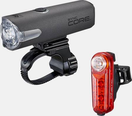 Cateye Sync Core & Kinetic USB Light Set