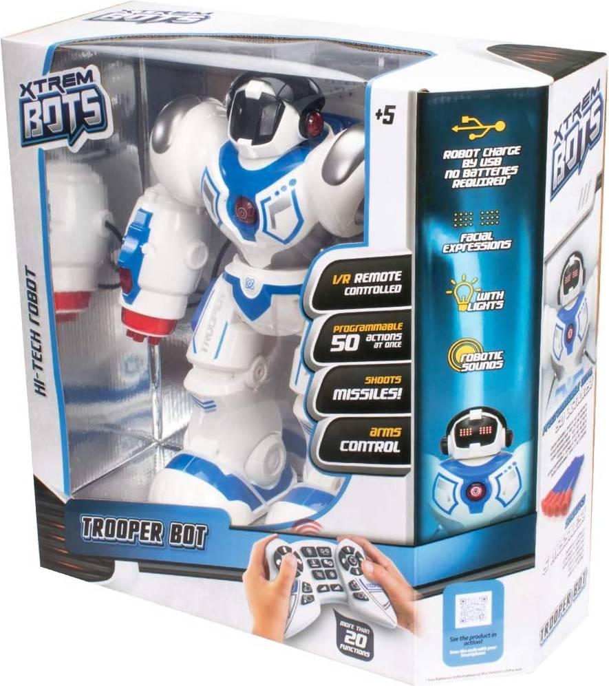 Leksak robotar XTREM Bots Trooper Bot
