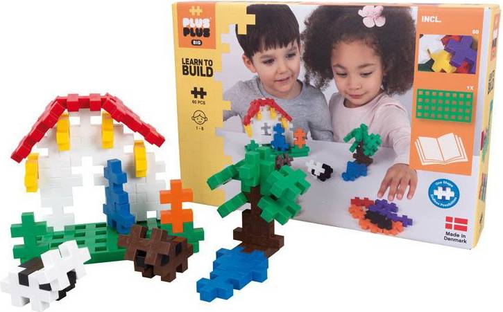 Plus Plus Big Learn To Build 60pcs