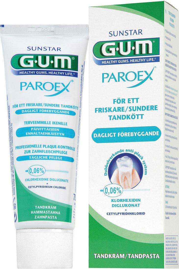 Paroex 0.06% Toothpaste Mint 75ml