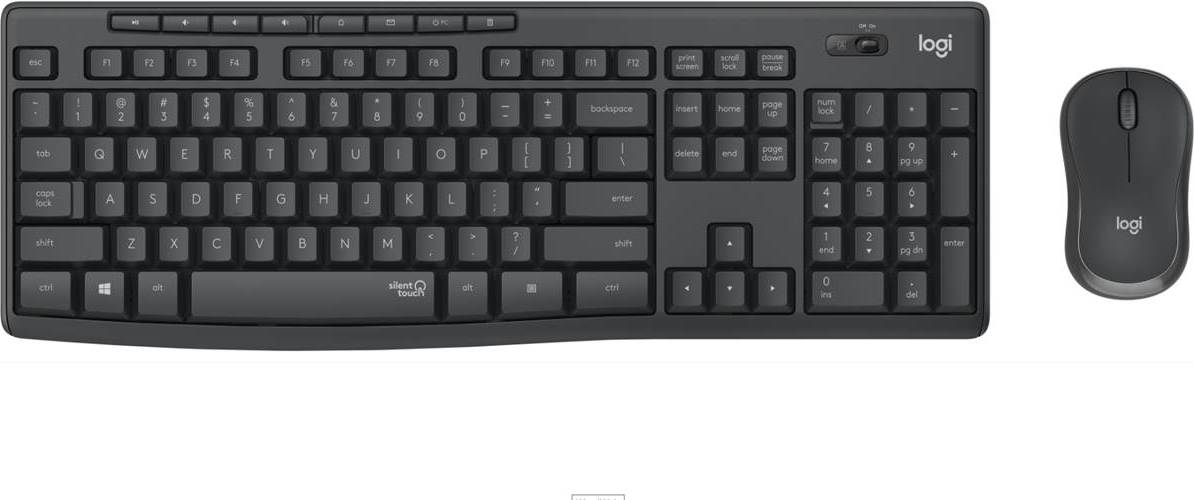 Keyboard and mouse Logitech MK295 Silent Keyboard Mouse Set