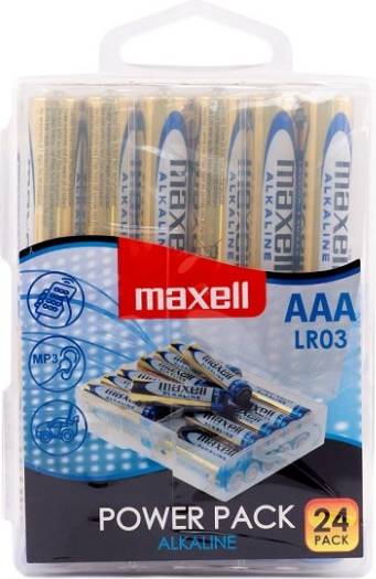 Maxell LR03 AAA Compatible 24-pack