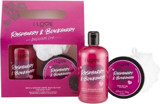 I love... Delicious Duo Raspberry & Blackberry Gift Set