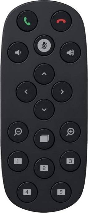Logitech Télécommande Pour System Remote Control for Group HD Noir