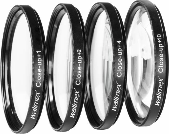 Close-up Macro Lens Set 4 Kit