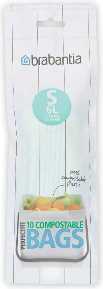 Brabantia Compostable Perfect Fit Bags Code S