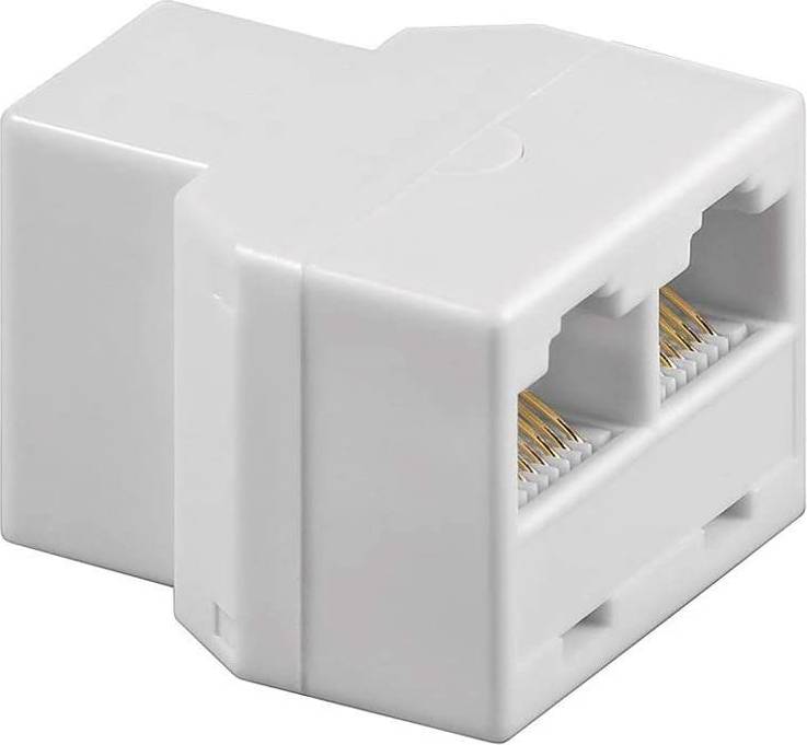 Wentronic RJ45-2RJ45 -F-F Adapter