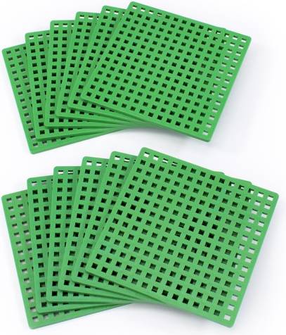 Plus Plus Basic Baseplates 12pcs