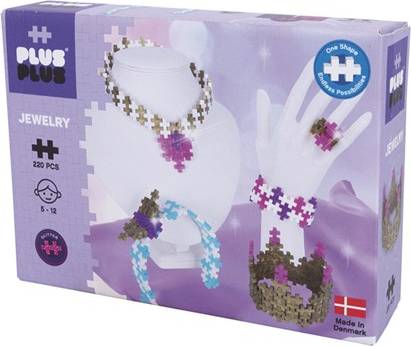 Plus Plus Glitter Basic Jewelry Building Kit