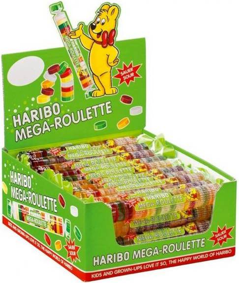 Haribo Mega Roulette 45g 40st