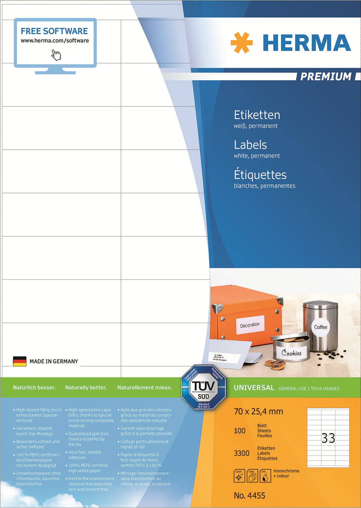 Premium Labels A4