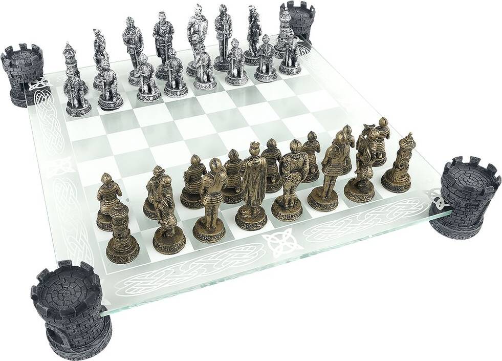 Medieval Knight Chess Set