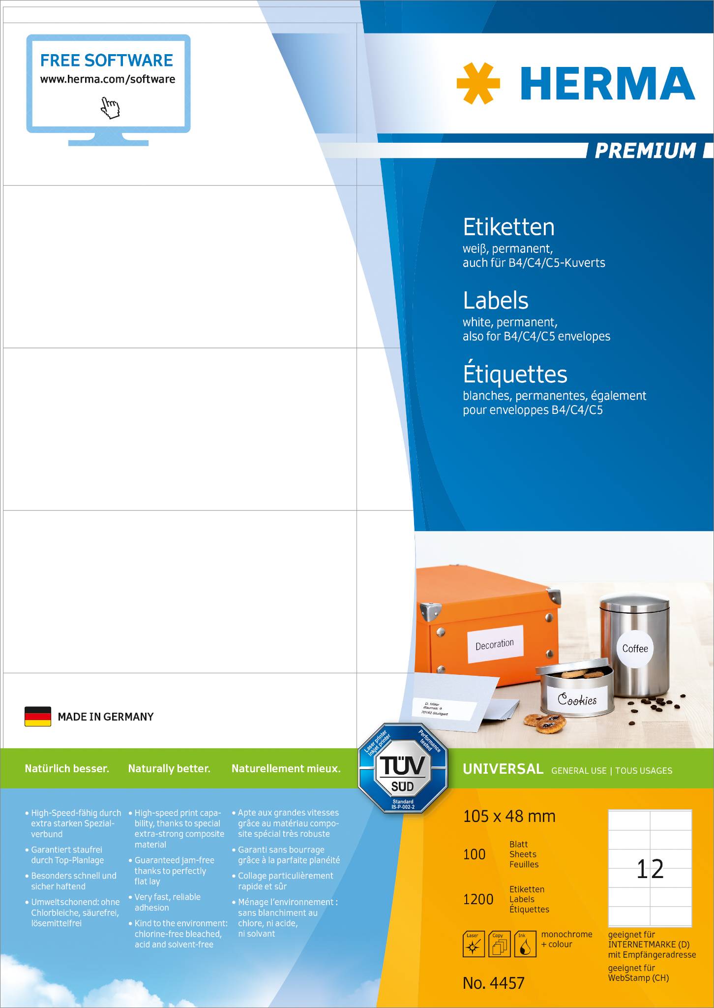 Premium Labels A4