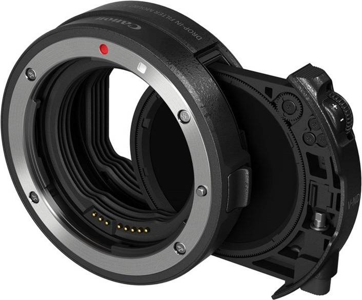 Canon EF-EOS R with Drop-in Variable ND Filter A Lens Mount Adapter