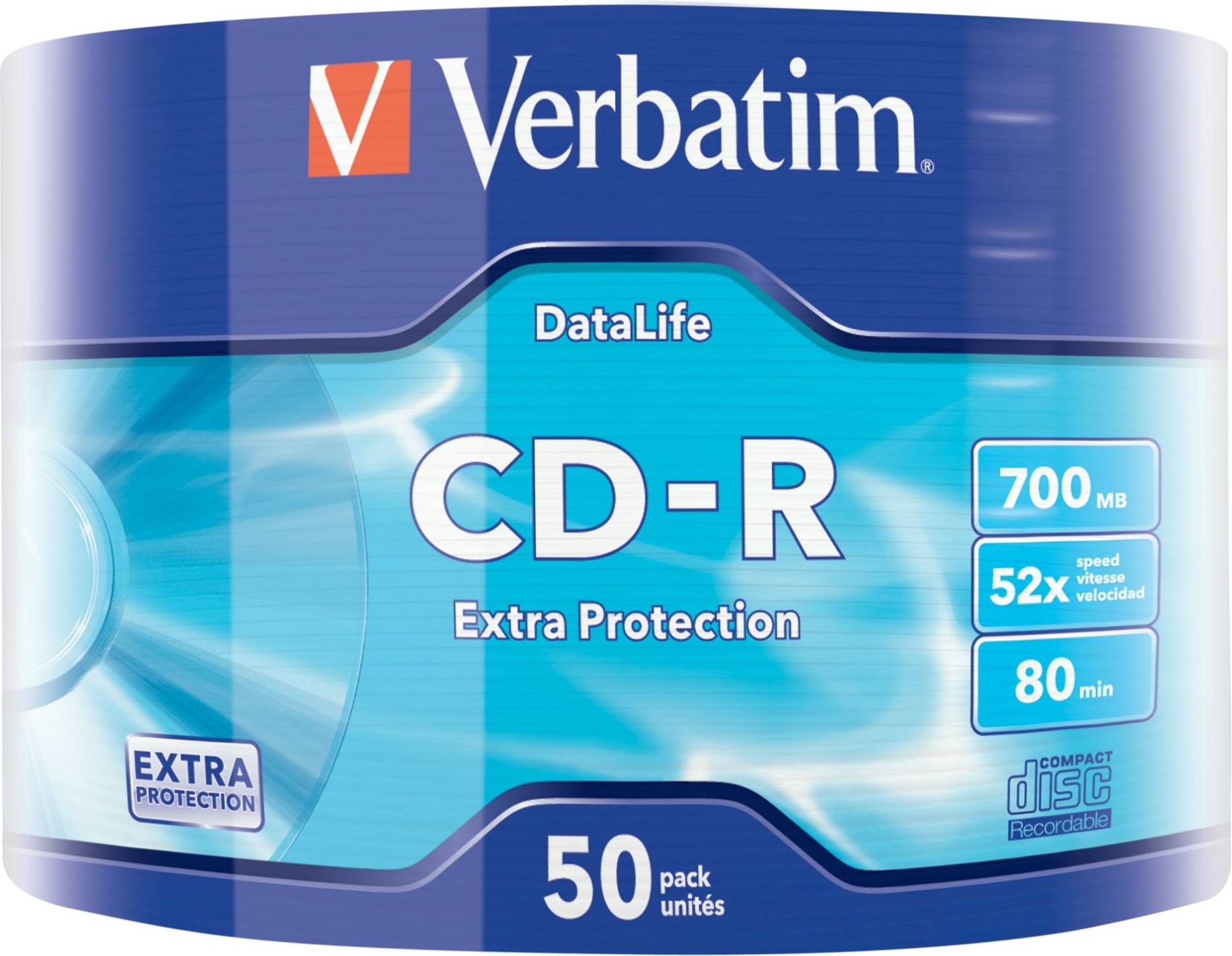 Verbatim CD-R Extra Protection 700 MB 50 pieza(s)