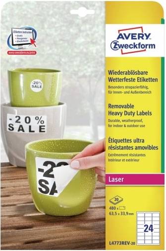Weatherproof Labels