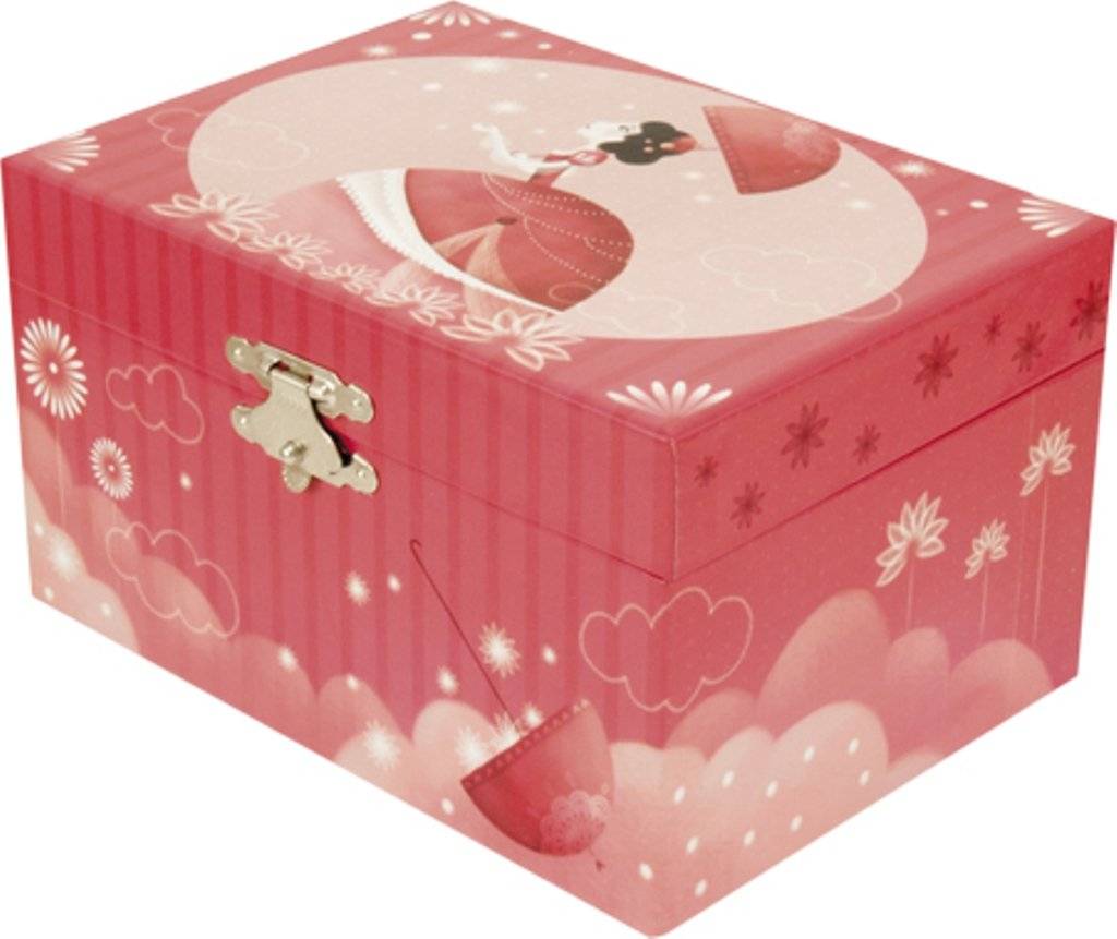 Ulysse Rectangular Parasol Musical Box
