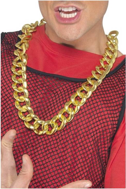 Smiffys Fat Gold Chain