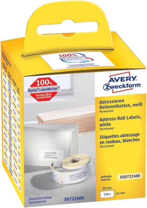 Address Labels On a Roll