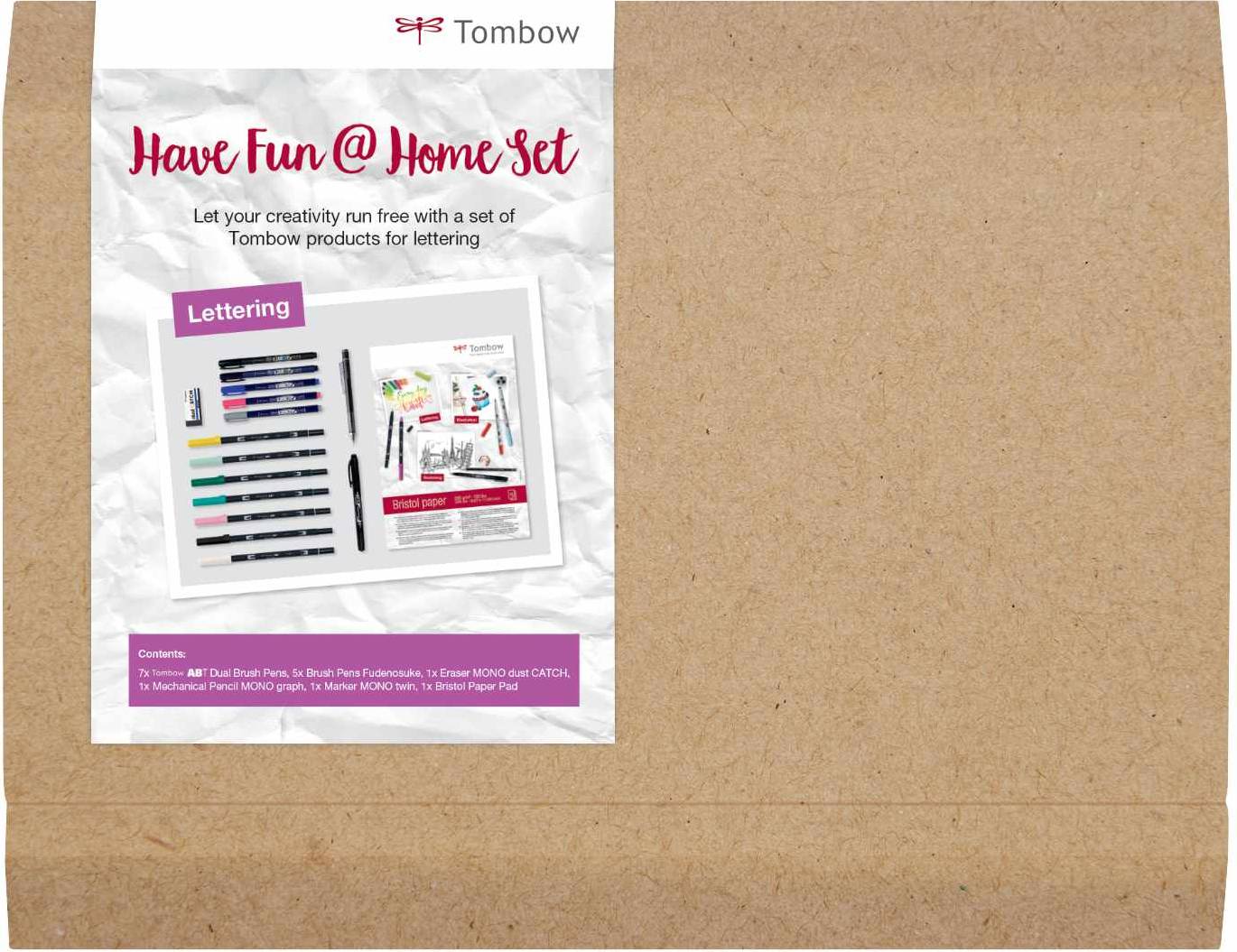 Tombow Have Fun Home Set Lettering