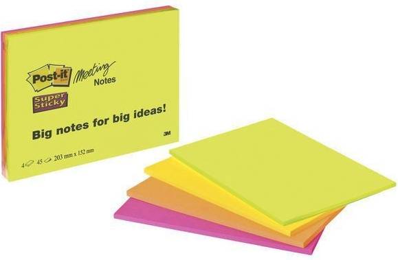Post-it Super Sticky Notes