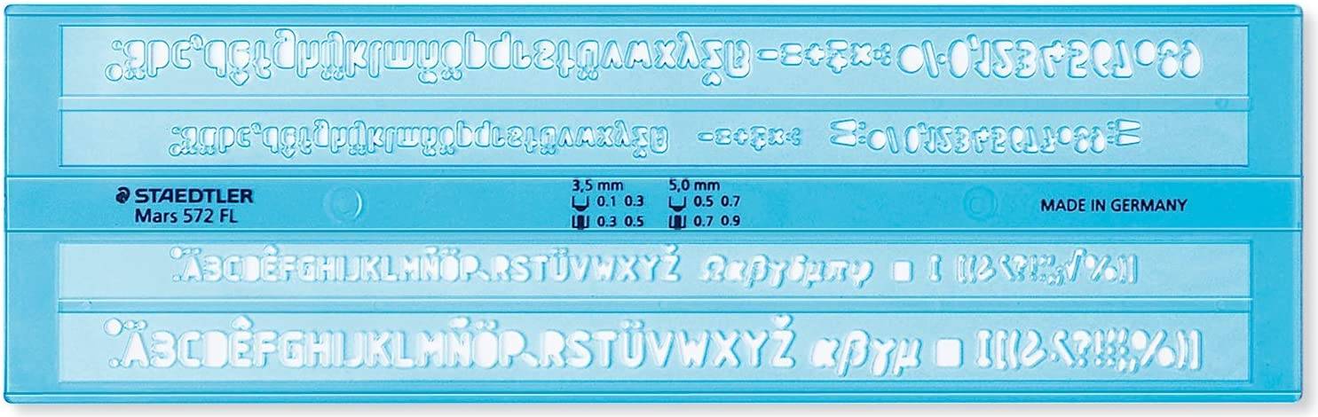 Staedtler Mars 572 FL Lettering Guide