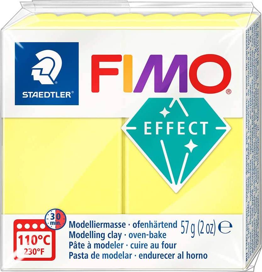 Staedtler Fimo Effect Translucent Yellow 57g