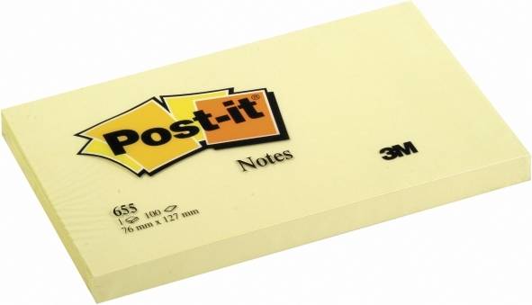 3M Post-it Super Sticky Notes Canary