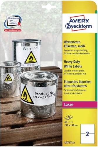 Avery Weatherproof Labels