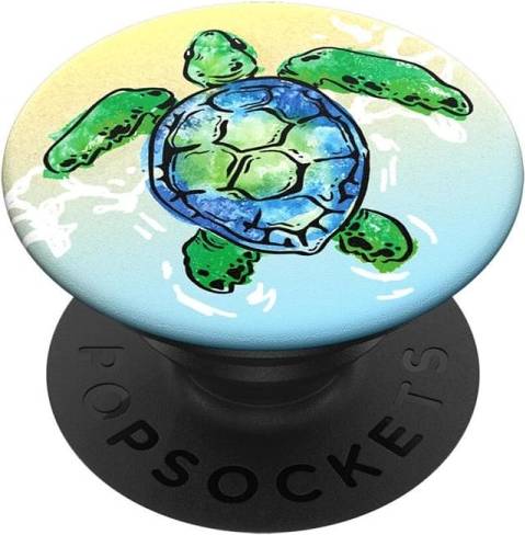 Popsocket Popsockets Tortuga Turtle Popsocket Single Grip Stand