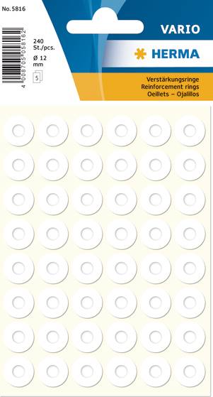 Reinforcement Rings Self Adhesive
