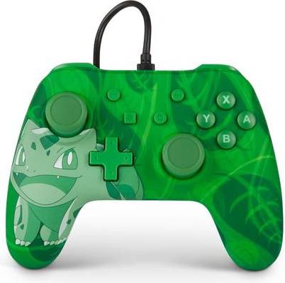 Nintendo switch controller PowerA Bulbasaur Nintendo Switch Controller Groen