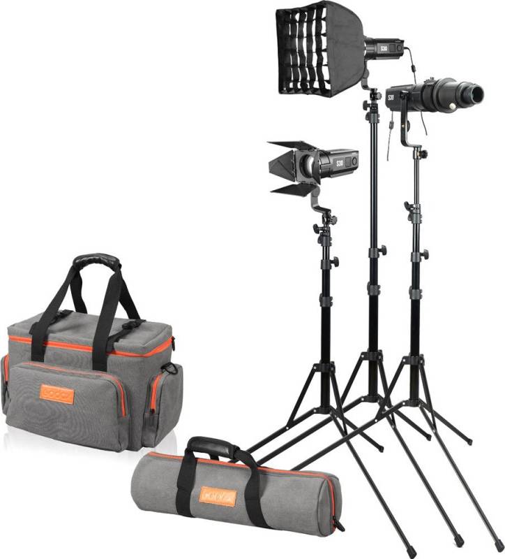 Godox led kit Godox SA-D S30 Focusing LED 3-Light Kit