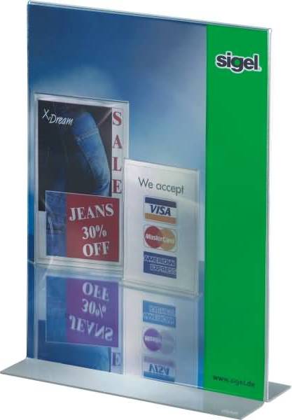 Sigel Table Top Display Frame