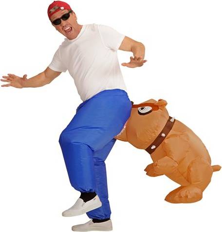 Widmann Inflatable Pants With Bulldog