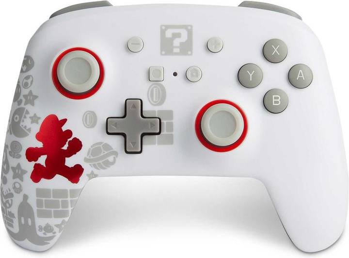 Switch controller mario PowerA Running Super Mario Wireless Controller