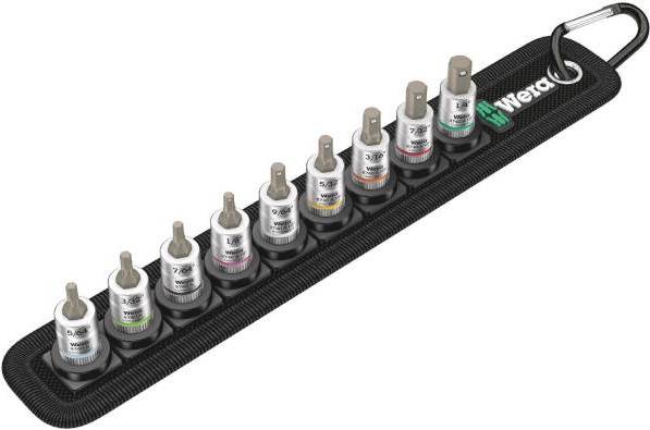 Wera set Wera Hex Bit Socket Set 9pcs