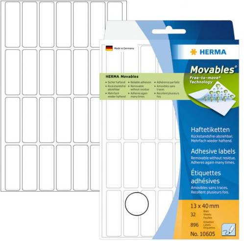 Removable Multi-Purpose Labels