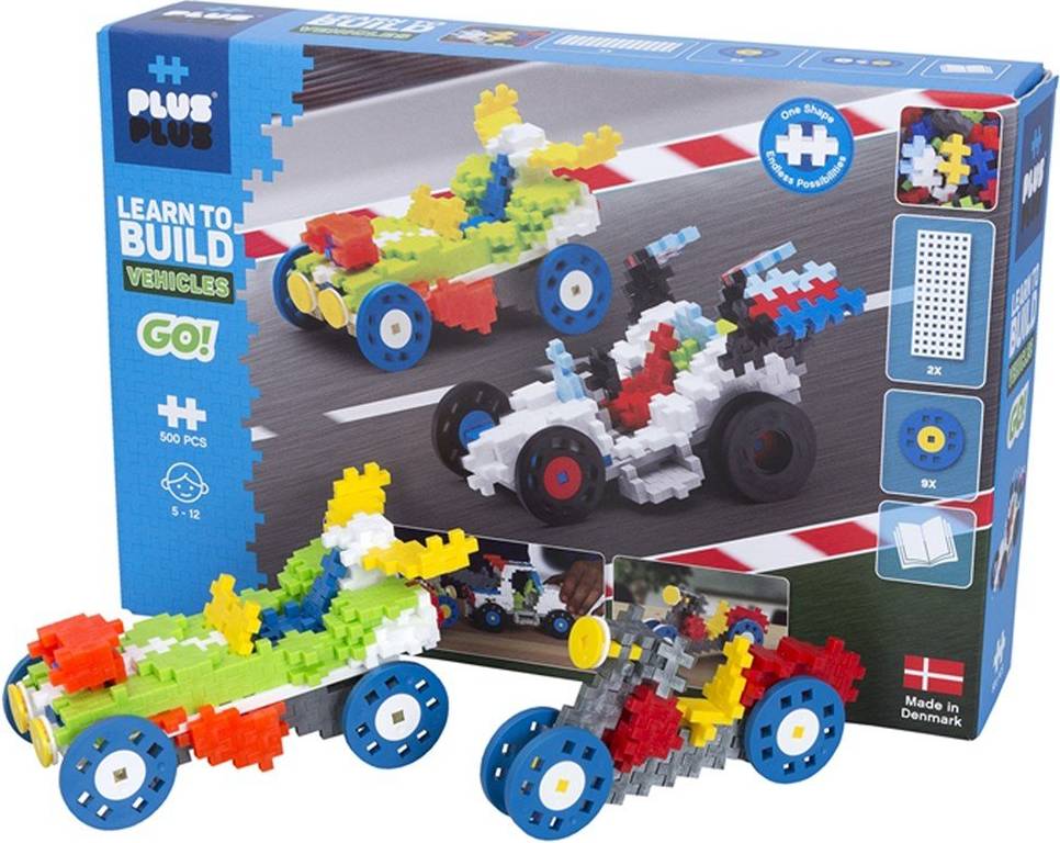Plus Plus Learn to Build Go! Vehicles