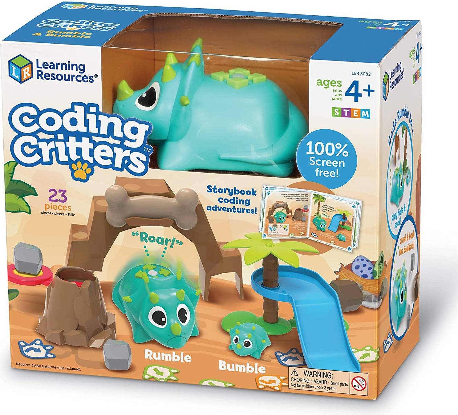 Learning Resources Coding Critters Rumble & Bumble