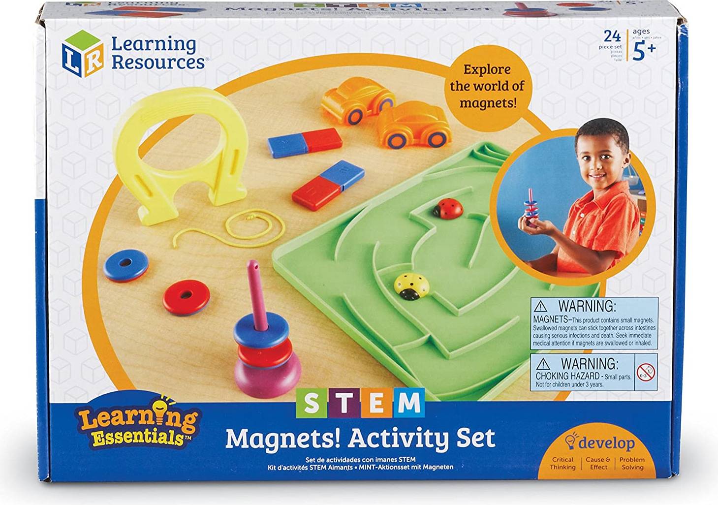 Learning Resources Stem Magnets Activity Set