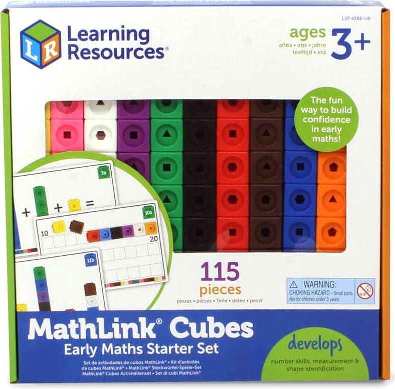 Mathlink Cubes Early Math Activity Set