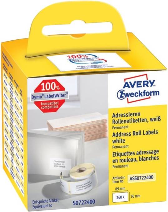 Dymo labels Avery Address Labels