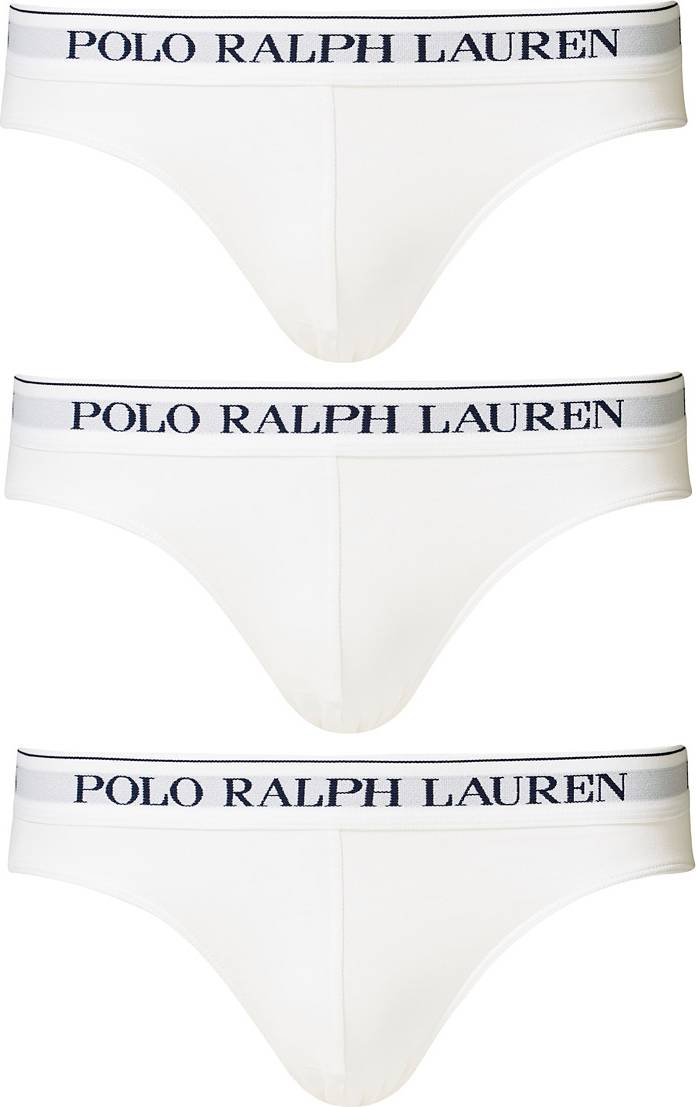 Polo Ralph Lauren Low Rise Brief 3-pack - White