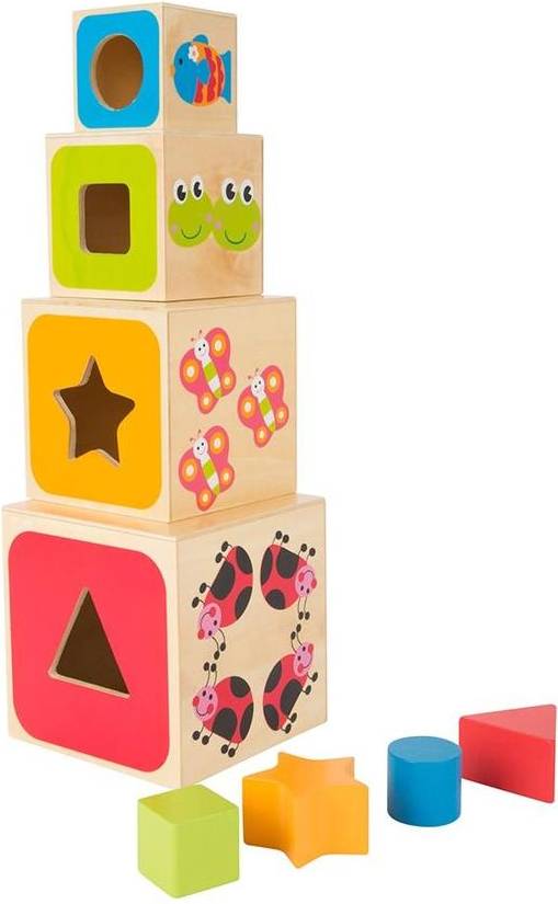 Small Foot ABC Stacking Blocks