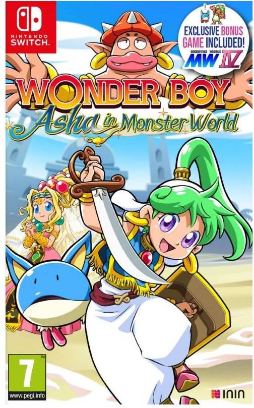 Nintendo game boy Wonder Boy Asha In Monster World Nintendo Switch