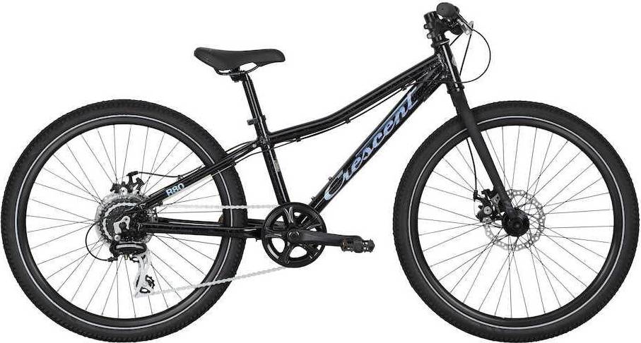 Cykel 24 tum barncykel Crescent RASK R80 24 Inch 2025 - Black