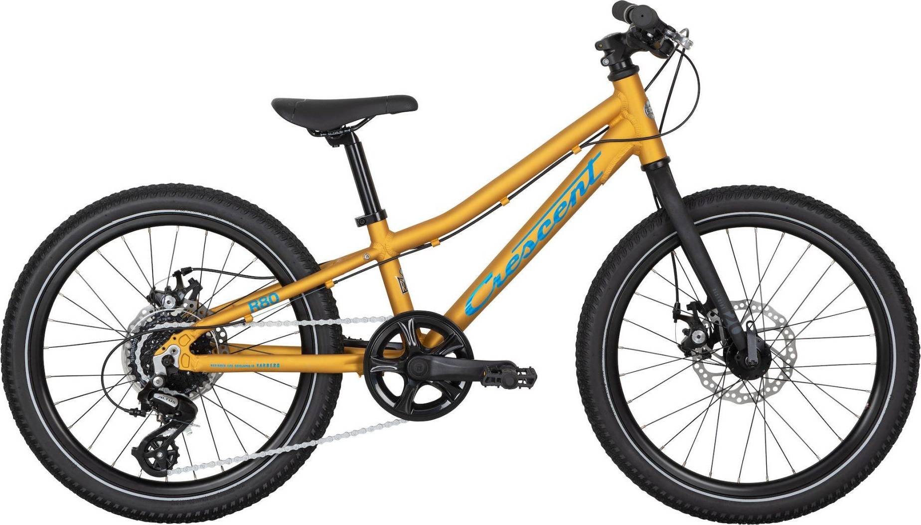 Crescent 20 Crescent Rask R80 20 Inch 2025 - Mustard Yellow Barncykel